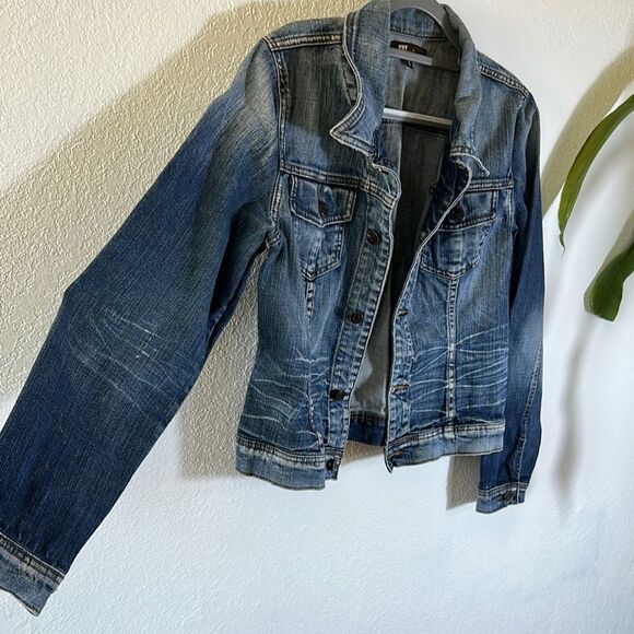 Kut from the kloth Blue Denim Jacket - Picture 11 of 13